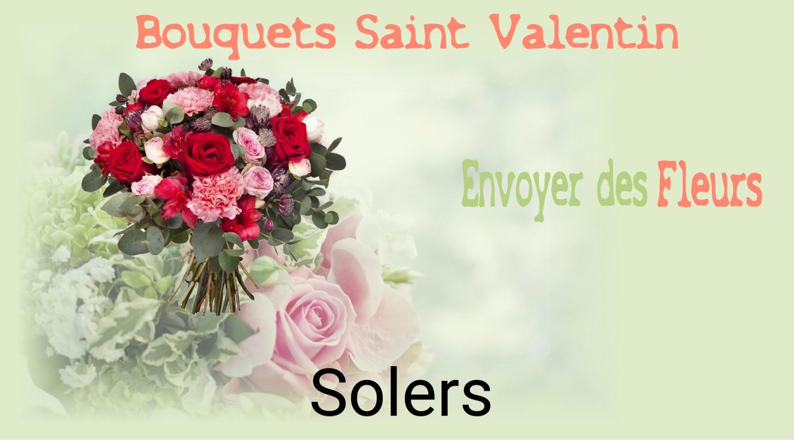 Roses de Saint-Valentin livrées à Solers
